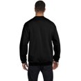 thumbnail image 3 of Champion Mens Double Dry Eco Fleece Crew, L, Black, 3 of 4