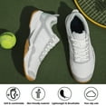 thumbnail image 4 of Cyiecw Women's Tennis Shoes Non Slip Athletic Running Shoes Fashion Sneakers Walking Shoes, 4 of 7