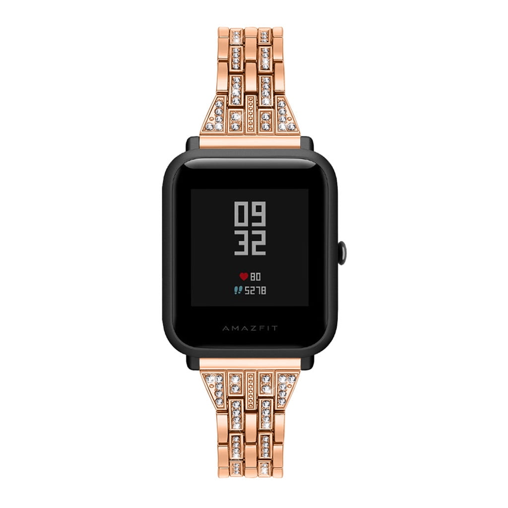 Bescita Bescita Autumn Fall Legend Replacement Wristband Metallic Crystal Strap For For Huami Amazfit Bip Watch Walmart Com Walmart Com