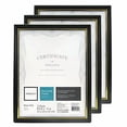 thumbnail image 3 of Realspace™ Document And Certificate Holders, 8-1/2" x 11", Black/Gold, Pack Of 3 Holders, 3 of 8