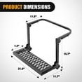Nilight Folding Tire Step for Truck SUV RV, Heavy Duty Adjustable ...