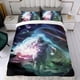 thumbnail image 4 of Space Ghost Conjunto de sábanas temático, trío de piezas, cómodo y amigable con la piel, diseño único, regalo de decoración para el hogar para familiares, amigos y fans,140cm *210cm, 4 of 6