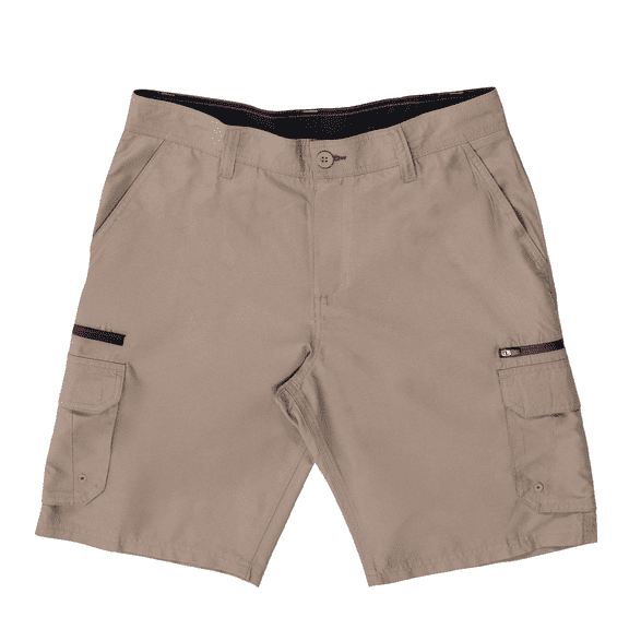Burnside Cargo Microfiber Shorts, Sizes 30-48