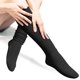thumbnail image 5 of Calcetines para hombre y mujer, calcetines de invierno de color liso, cálidos, extra largos, ajustados, de punto, para mujer, 5 of 9