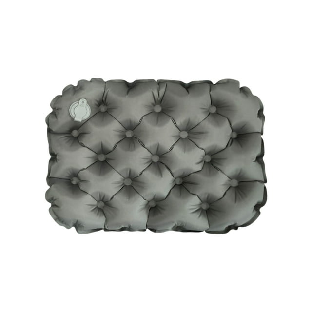 Coussin de Siège Gonflable pour Usage Extérieur – Coussin de Voyage Léger avec Design Pliable Construction en Nylon Durable Non-Eau - Coussin Portable pour Camping Randonnée Voiture Stade
