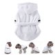 thumbnail image 5 of BESTYASH Durable White Polyester Dog Bathrobe Supple Water Absorbent Pet Bathrobe, 5 of 8