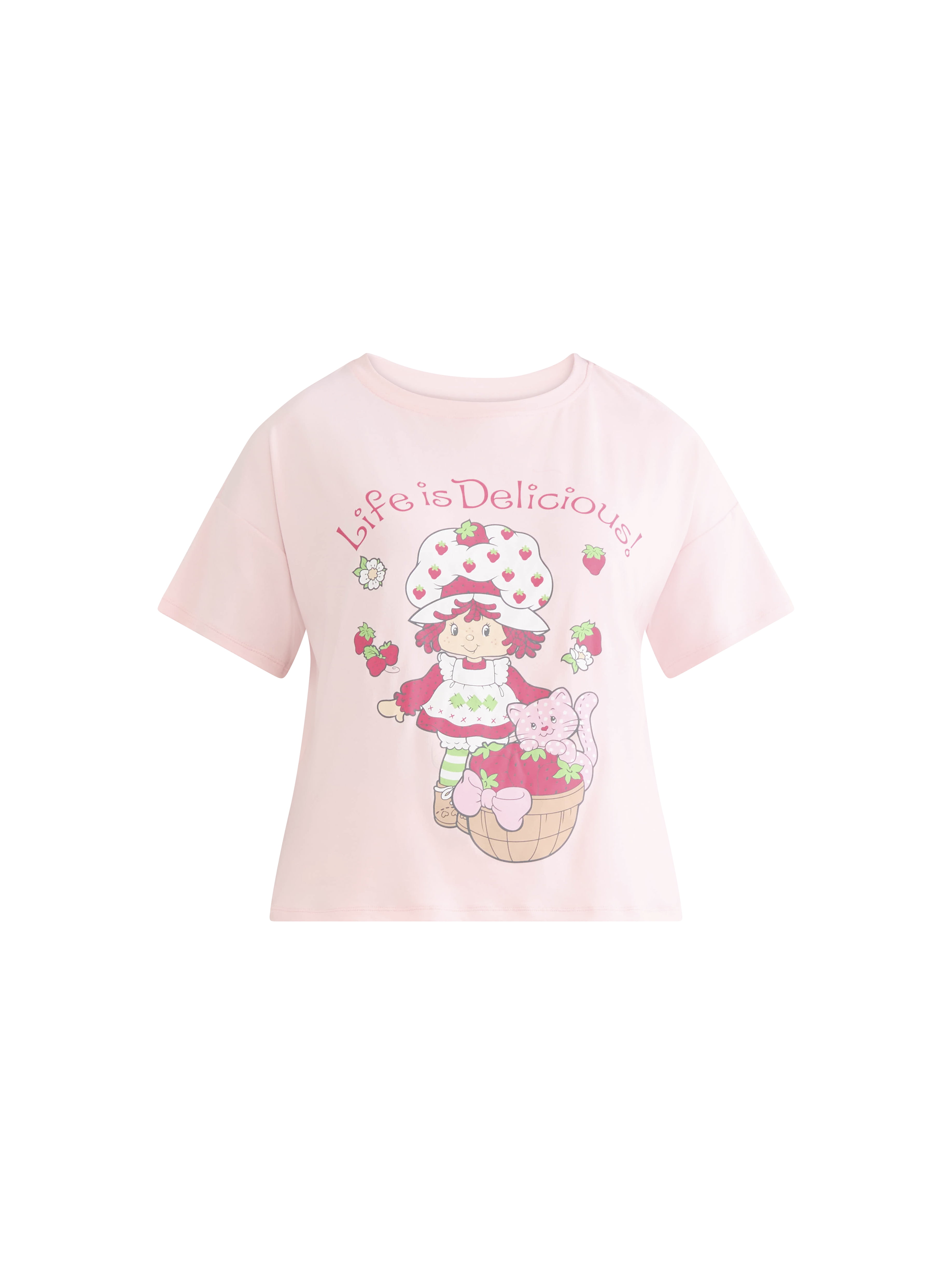 Strawberry Shortcake Womens Sleep Tee, Sizes XS-3X