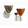 thumbnail image 2 of 1SW-177919-BR Besa Lighting Mia - 1 Light Mini Wall Sconce In Contemporary Style-8.5 Inches Tall and 5 Inches Wide-Bronze Finish-Carrera Glass Color, 2 of 2