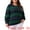 Green Blue, variant on DARING DIVA Plus Size Long Sleeve Crewneck Hollow Knit Pullover 1X Green Blue