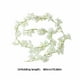 thumbnail image 3 of Guirnaldas De Flores Artificiales De Plástico 1 unidad de planta artificial de ratán de plástico blanco,enredadera de flores falsas para decoración del hogar,Navidad,bodas y fiestas. Rkxzt, 3 of 9