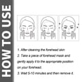 thumbnail image 5 of 4pcs Forehead Mask, Lightening And Smoothing Forehead Wrinkles And Lines Firming Loose Skin Anti-Wrinkle Patch, 5 of 5