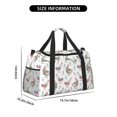 thumbnail image 3 of Balery Funny Chicken Bolsa de Gimnasio para Mujeres, Bolsa de Viaje con Bolsillo Húmedo, Bolsa de Fin de Semana para Mujeres, Bolsa de Viaje Resistente al Agua, 3 of 7
