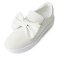 thumbnail image 6 of J. Adams Wally Platform Sneakers for Women, Comfortable Slip-On Flat Shoes with Fashionable Bow, 6 of 6