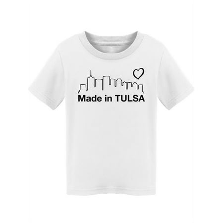 

Made In Tulsa T-Shirt Toddler -Smartprints Designs 4 Toddler