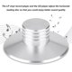 thumbnail image 2 of Nuevo Black Record Weight Clamp Lp Vinyl Turntables Metal Disc Stabilizer -Silver Inevent EL007631-00, 2 of 3