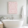 thumbnail image 6 of Canvas Wall Art, Farmhouse Pink Framed Canvas Prints for Living Room Bedroom, Vintage Flower Leaf Botanical Plant Gallery Wrapped Wall Decor for Home Office, Gifts, 12"x16" Ship Next Day, 6 of 9