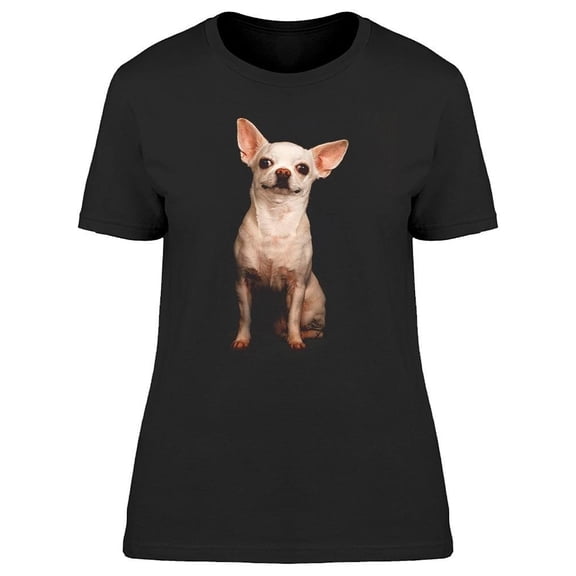 Funny Chihuahua Smiling Tee Women's -Image by Shutterstock