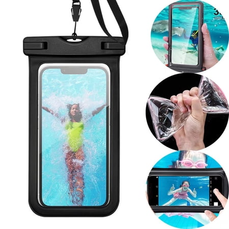 Haomacro Waterproof Dry Bag and Adjustable Strap-Black