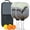 White-1, variant on Pickleball Paddles Set Of 2, Fiberglass Surface, USA, Independence Day Print, 4 Balls & Bag