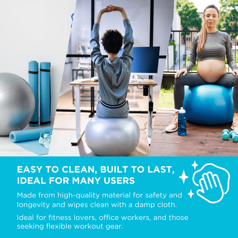 バランスボール EXERCICE BALL KIT ブルー 65cm EXERCICEBALL KIT バランスボール ブルー65cm