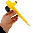 thumbnail image 4 of Durable Yellow Plastic Sprinkler Spikes for Home Garden Use Efficient MultiUse Watering Base 5pcs, 4 of 8