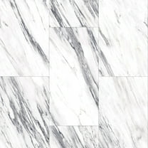 Dekorman Origin Ragosa Milk 5mm/12 mil x 12 in. W x 24 in. L Waterproof Click Lock Vinyl Tile Flooring (19.62 sq. sf/case)