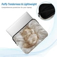 thumbnail image 5 of WOBOGO Sleeping Cat Laptop Sleeve 13.4 inch Lightweight Zipper Design Soft Padded Protection Against Scratches and Impacts, 5 of 8