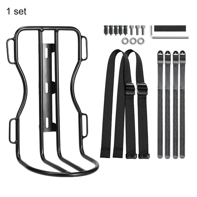 Mosiee Front Bike Rack Metal Mountain Road Bike Cargo Rack Cycling Accessories