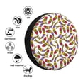 thumbnail image 4 of Vsdgher Colorful Fishes for Spare Tire Cover, Tire Wheel Protector Wheel Cover Fit for Truck,Trailer,RV,SUV,Camper and Most Vehicle-17 inch, 4 of 6
