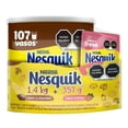thumbnail image 1 of Polvo Nesquik Lata sabor a chocolate 1.4 kg y Bolsa sabor a fresa 357g, 1 of 4