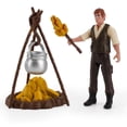thumbnail image 3 of Kit de Camping en miniatura de acción modelo de juguete Mini hombre arena escenario DIY, 3 of 8