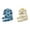 4Pcs Toddler Outfits for Boys Girls-Blue+Light Yellow, variant on Gerichy 4Pcs Toddler Baby Boy Girl Clothes Fall Winter Outfit Long Sleeve Letter Sweatshirt Top Pants Set for 6 12 18 24 M 1t 2t 3t 4t 5t 6t