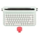 thumbnail image 2 of Teclado Bluetooth vintage de 86 teclas, teclado inalámbrico portátil con soporte integrado para Windows, Android e iOS, color verde menta, 2 of 15