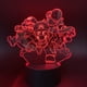 thumbnail image 1 of Luz nocturna 3D DIY de Mario Brothers, acrílico colorido, 22 x 15 x 6 cm, 1 of 1
