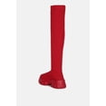 thumbnail image 3 of Loro Stretch Knit Knee High Boots, 3 of 9