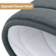 thumbnail image 2 of Alfombra de baño Buganda, espuma viscoelástica, 44 x 24 cm, extra suave, color gris oscuro, 2 of 8