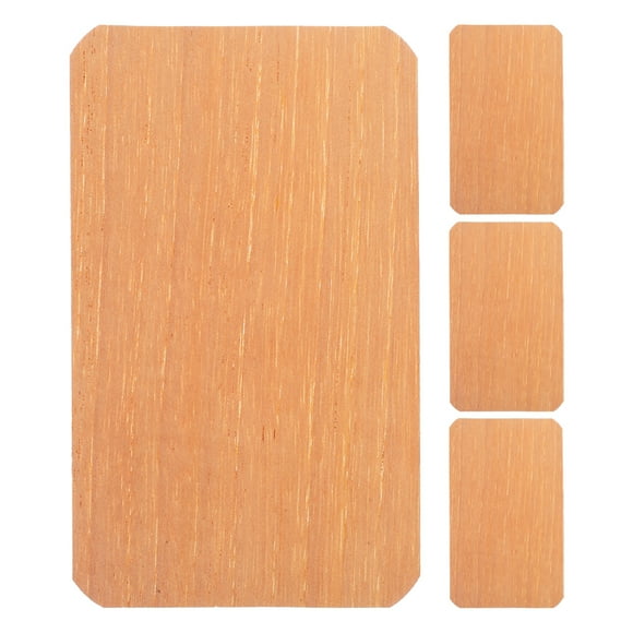 MOVTOTOP Spanish Cedar Sheets for Cigars Humidor Brown Wood DIY Use 4pcs 19.69 x 9.84 inches