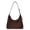 Coffee, variant on HUISZJ Shoulder Bag PU Leather Travel Handbag Large Capacity Messenger Purse for Women Work Shopping Travel (Coffee)