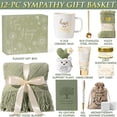 thumbnail image 2 of Sympathy Gifts Baskets for Loss of Loved One Mother Father Husband Mom Dad, Memorial Bereavement Grief Condolences Gift Basket for Loss, Hug In A Box Miscarriage Gifts for Mothers Women Care Package, 2 of 9