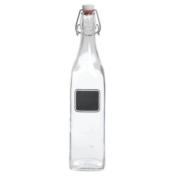 Bormioli Rocco 17oz Swing Top Bottle with Chalkboard Label Walmart