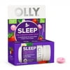 OLLY Sleep Fast Dissolves Supplement, 5mg Melatonin, Lemon Balm, Vegan, Strawberry, 30 Ct