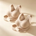 thumbnail image 2 of Tqyyweavej 2 Pack Posture Bra for Women Wireless Seamless Push Up Bras Full Coverage Shapewear Beauty Back Sport Bras, Gifts for Women, 2 of 10