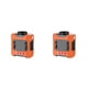 thumbnail image 3 of Ventilador Con clip para la cintura Advancent Naranja 2Conjunto 3 velocidades de viento, 3 of 6