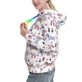 thumbnail image 2 of Haiem Cute Dog for Women's Fashion Hoodies & Sweatshirts with Kangaroo Pocket,Hooded Sweatshirt with Eye-catching Drawstrings-X-Large, 2 of 7