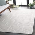 thumbnail image 3 of SAFAVIEH Stella Ruadhan Geometric Indoor/Outdoor Area Rug, Ivory, 5'2" x 7'6", 3 of 13