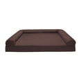 thumbnail image 6 of FurHaven Pet Products Quilted Cooling Gel Top Sofa Pet Bed for Dogs & Cats - Coffee, Jumbo Plus, 6 of 13