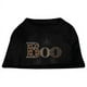 T-shirt pour Chien Boo en Strass Noir XS (8) – image 1 sur 1