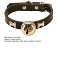 thumbnail image 7 of sunsanly Pet Collar Adjustable Wear-resistant Soft Bone Patterns Pet Cat Dog Bell Collar Pet Supplies, 7 of 7