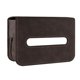 thumbnail image 3 of Caja de pañuelos para coche Accesorio Multiusos Resistente al desgaste Impermeable Universal Robusto Marrón Cola Organizador del respaldo del asiento del automóvil, 3 of 8