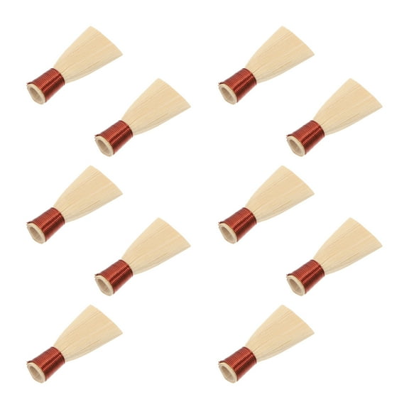 KONTONTY Set of 3 Natural Wood Portable Reeds for Traditional Instruments, Replacement Parts for Flutes and Wind Instruments